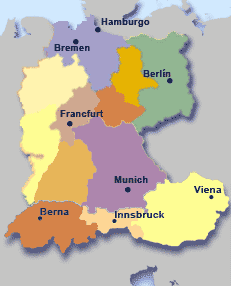 Suiza, Austria y Alemania