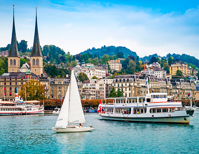 Cruceros fluviales por el Rhin Suiza, Alemania, Bélgica y Holanda