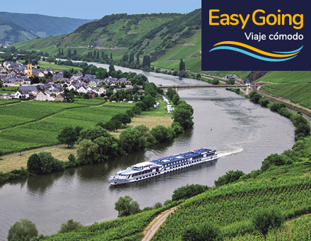 Crucero Fluvial paisajes del Rhin I - De Ámsterdam a Estrasburgo
