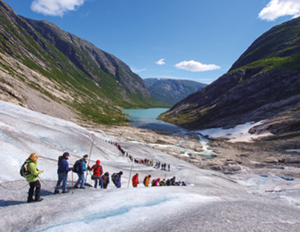Fiordos, cascadas y glaciares de Noruega