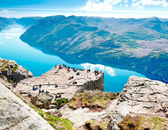 Cascadas, ciudades y fiordos - inicio Stavanger