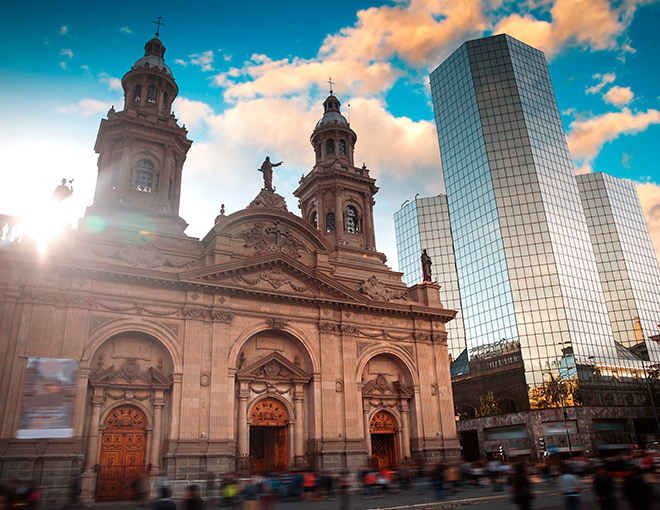 Santiago y la Patagonia Chilena